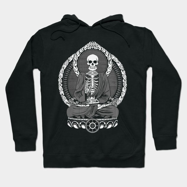 Starving Buddha - Graphite Hoodie by GAz